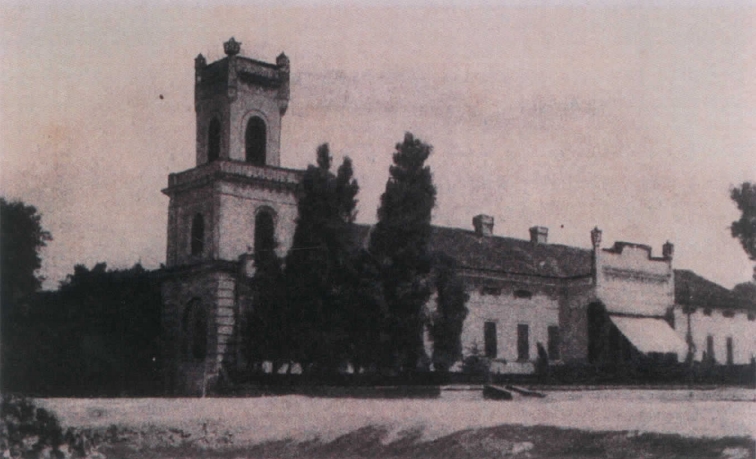 A kastély a 20. század elején